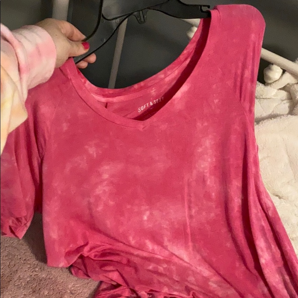 American eagle tie dye